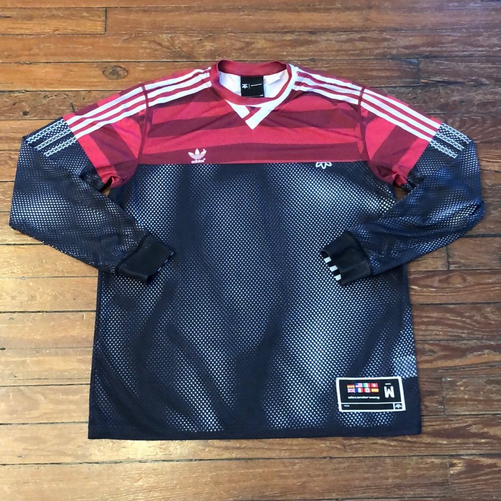 Adidas X Alexander Wang Photocopy men’s size medium long sleeve jersey / shirt